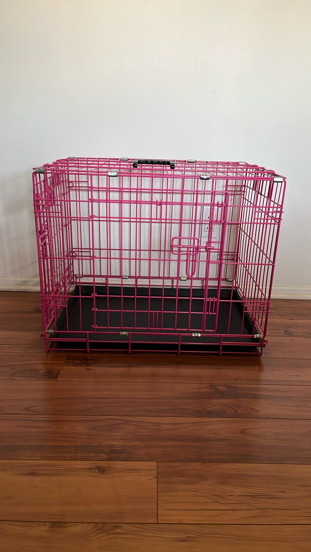 Pink Dog Crate