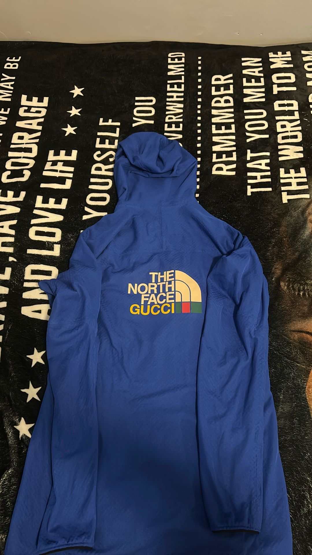 North face X Gucci Collab Windbreaker