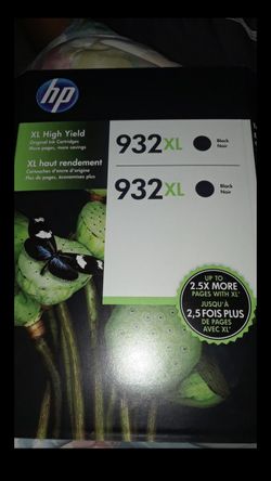 932 xl hp ink
