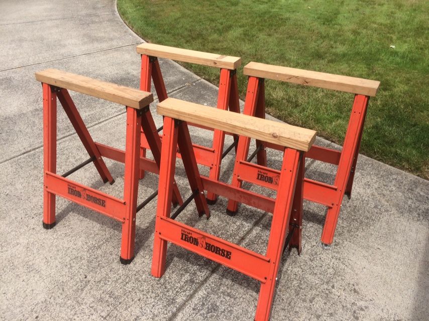 Iron Horse Saw Horses