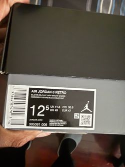 Jordan 8 Aqua (12.5)