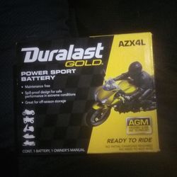 Duralast Gold Powersport Absorbed Glass Mat (AGM) Battery AZX4L