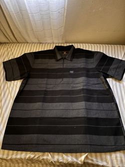 FB COUNTY SHORT SLEEVE CHECKER ZIP SHIRT