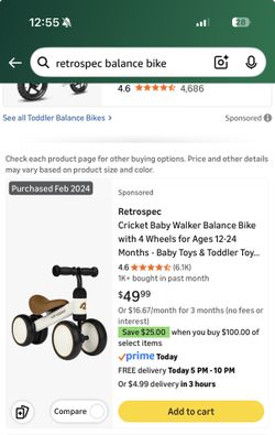 Retrospec Balance Bike