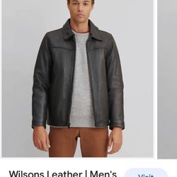 Authentic Wilson Leather jacket