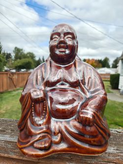 Ceramic Buddha Figurine