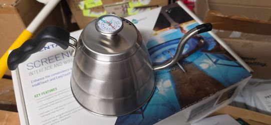 Stainless Steel Pour Over Kettle with Thermometer