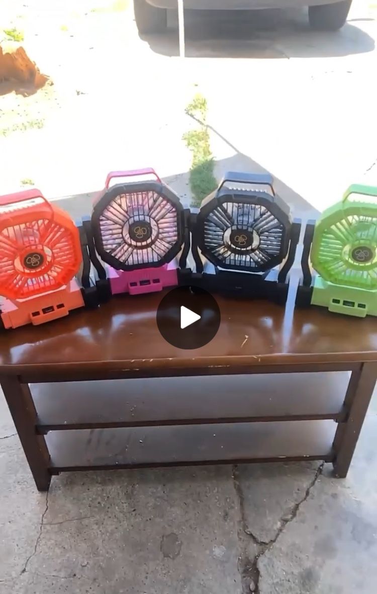 [ PORTABLE [+] Fan ]GET Ready For Summer TiME FANS Table Camping Travel, Beach, fishing Home&office even car fans