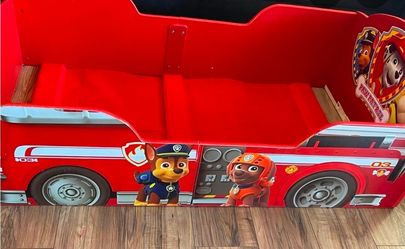 PAW Patrol Toddler Bed Fire Truck