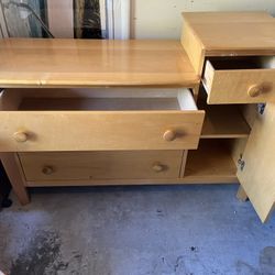 Maple Dressing/changing Table. 