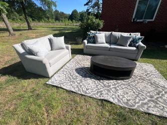 Sofa and half chair