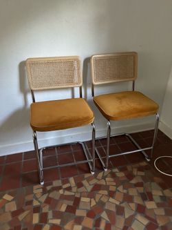Vintage Orange Chairs