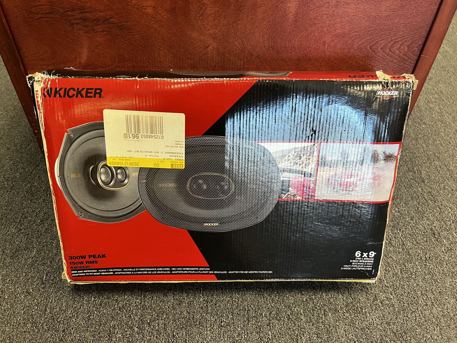 Kicker Car Speakers 