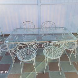 Vintage Outdoor Dinning Set