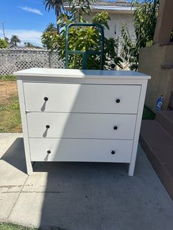 White dresser