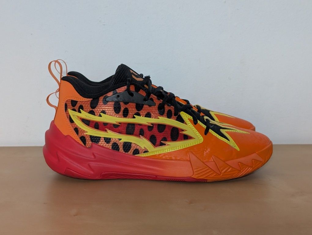 PUMA x Cheetos Scoot Zeros Orange Black Sneakers 317720-441 Men's Size 10.5 