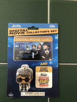 $15 Harry Potter movie digital copy and funko toy