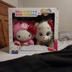 Hello Kitty And Friends Care Bear Plushies