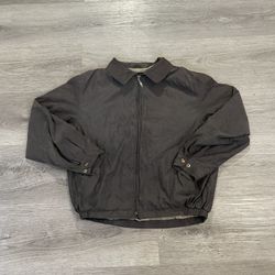 Claiborne brown/grey mens bomber jacket
