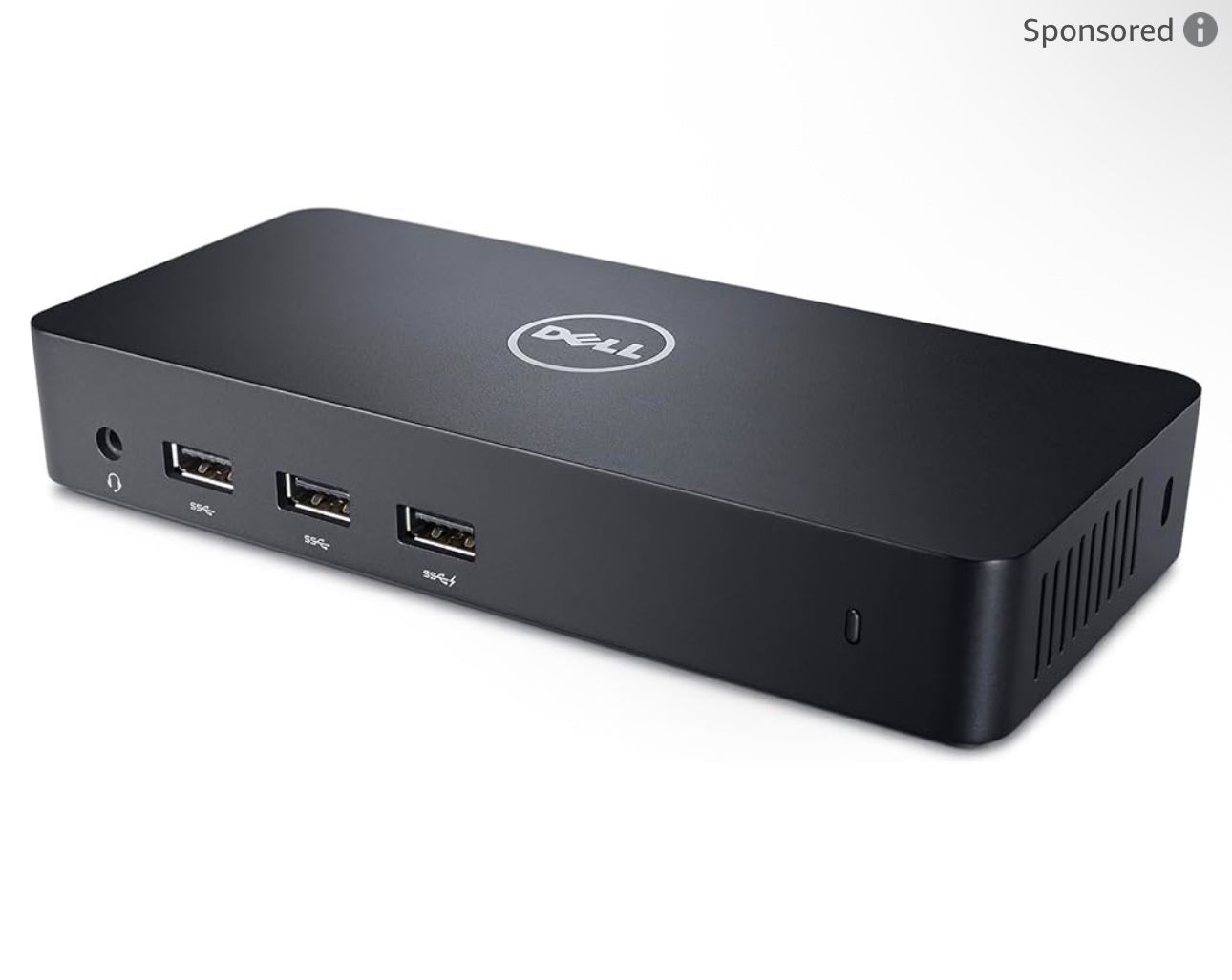 🖥️ Dell USB 3.0 Ultra HD/4K Triple Display Docking Station (D3100)