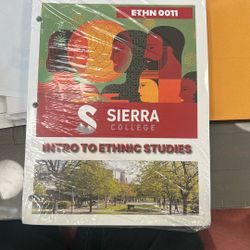 Sierra College Intro To Ethnic Studies