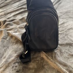 Leather Crossbody Messenger Bag 