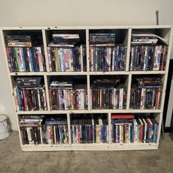 DVDs and Blu ray movies