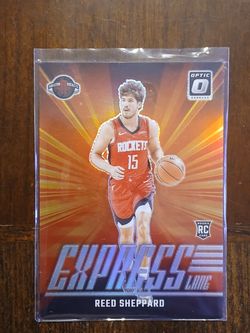 Basketball reed sheppard rc card