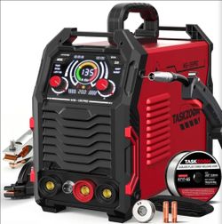 135A MIG Welder 110V [Large LED Display] 3 in 1 Welding Machine
Flux Core Welder/Lift TIG/Stick Welding Machine, Portable Gasless MIG Welder with IGBT