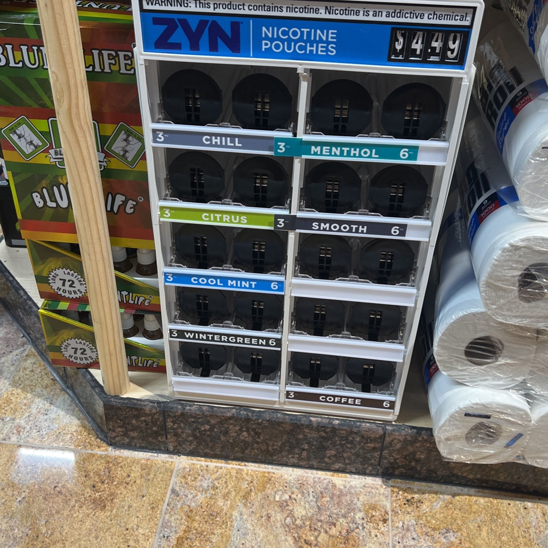 Zyn Display Case