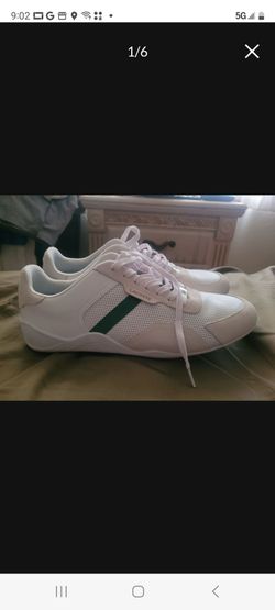 Used Pair Of Men's Lacoste Casual Shoes In Excellent Condition US Size 11.5 No Lower Offers Accepted
