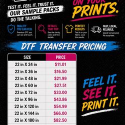 Same day DTF Prints in Covina