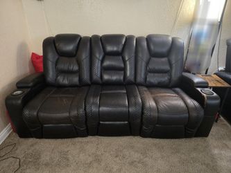 Black Couches