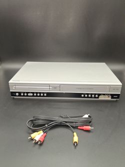 Philips ,VCR/DVD Player.  Works fine. No remote control.