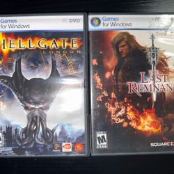 Hellgate London & The last Remnant PC Games
