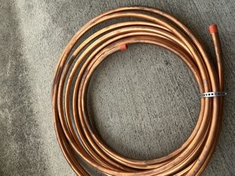 Copper Pipe Coil – ~25 ft (Great for HVAC, Plumbing, DIY Projects)r