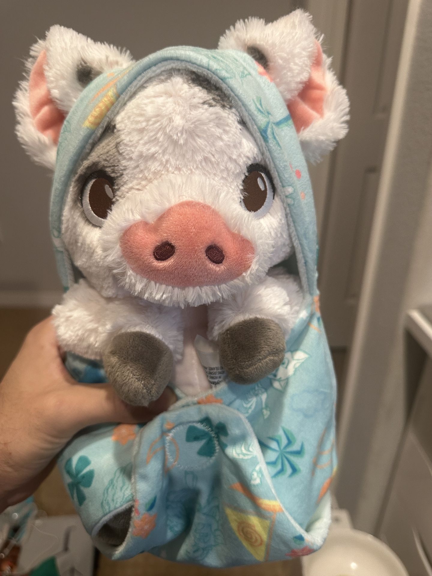 Pua Plush with Blanket Pouch - Moana - Disney Babies