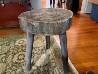 Living room end table / rustic