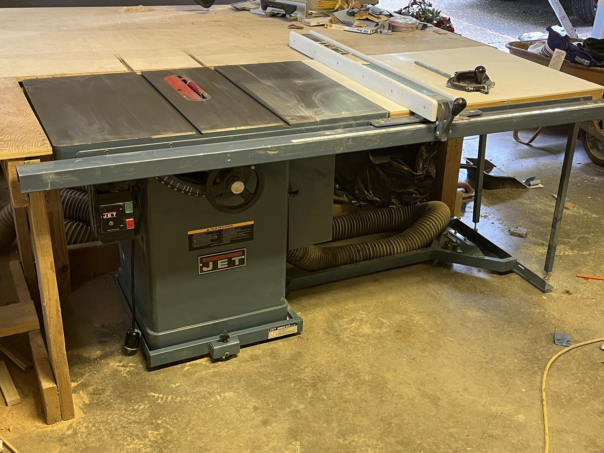 12”’ Jet Table Saw