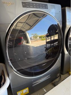 Whirlpool front load electric washer and dryer