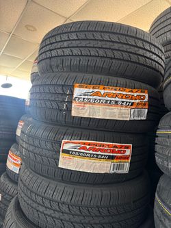 📲✅185/60:15 vendo set de llantas nuevas Arroyo