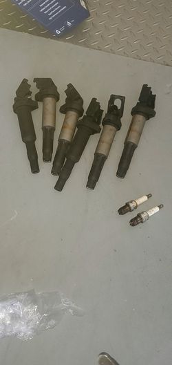 Set of Ignition Coils and Spark Plugs