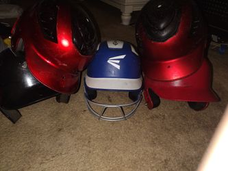 5 Baseball Helmets Easton And Rawlings