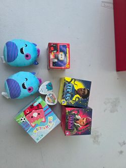 Mixed Kids Toy Lot – Squishmallows, Changeables & More