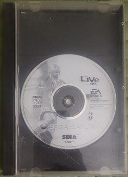 NBA Live '98 SEGA SATURN game genesis dreamcast nintendo sony playstation psx ps1 ps2 ps3 xbox retro