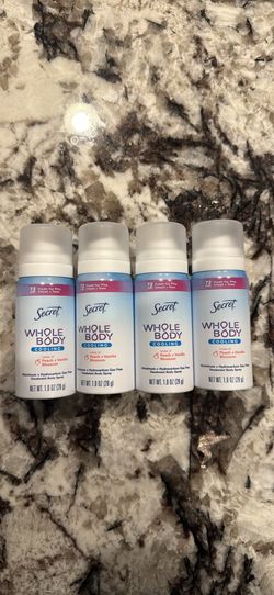 Secret whole body travel size spray 4 for $10