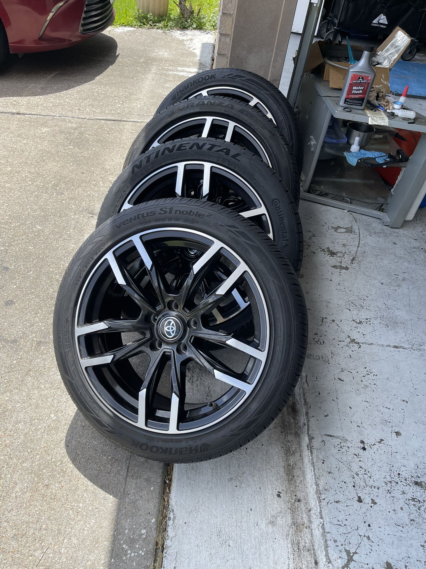 2012 To 2025 Toyota Camry New Rims With Like New Tires 235/45/18