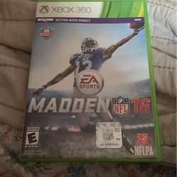 EA Sports Madden NFL 16 Xbox 360 Game