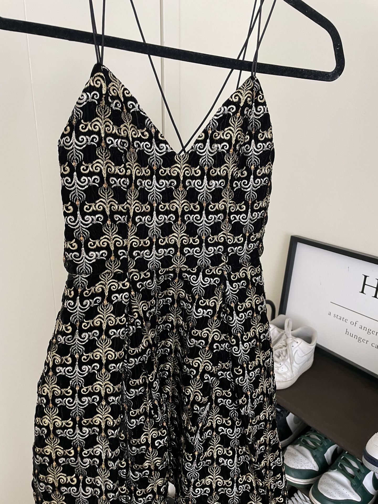 Alice + Olivia Velvet Dress