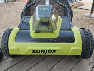 SunJoe reel 24V lawnmower